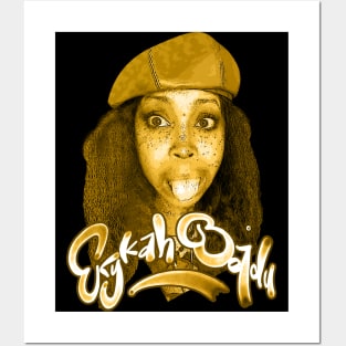 Erykah badu iconic Posters and Art